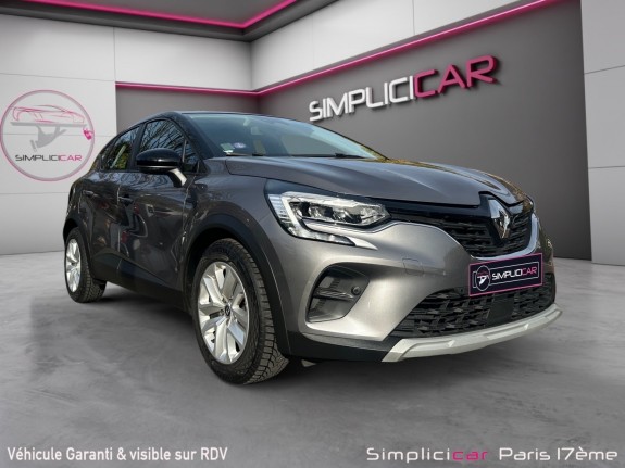 Renault captur tce 90 - 21 business  camera de recule occasion paris 17ème (75)(porte maillot) simplicicar simplicibike france