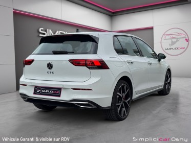 Volkswagen golf 8 gte 1.4 hybrid rechargeable 245 ch dsg6 || garantie 12 mois || occasion osny simplicicar simplicibike france