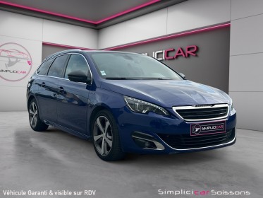 Peugeot 308 sw 1.6 bluehdi 120ch eat6 gt line - toit pano/cuir/sono denon/cuir - garantie 12 mois occasion simplicicar...