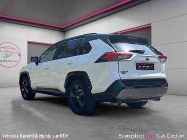 Toyota rav4 hybride 222 ch awd-i collection premiere main origine france entretien complet occasion simplicicar la ciotat...