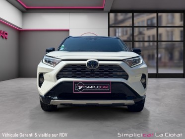 Toyota rav4 hybride 222 ch awd-i collection premiere main origine france entretien complet occasion simplicicar la ciotat...