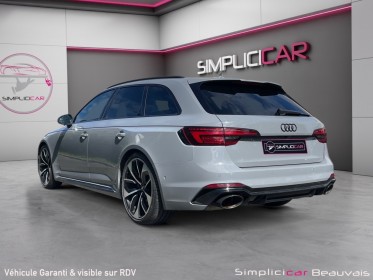 Audi rs4 avant v6 2.9 tfsi 450 ch tiptronic 8 full options malus paye garantie 12mois occasion parc voitures beauvais...