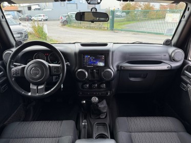 Jeep wrangler 2.8 crd 200 cv sport toit rigide amovible attelage kit rehausse garantie 12 mois occasion simplicicar poitiers...