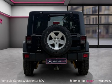 Jeep wrangler 2.8 crd 200 cv sport toit rigide amovible attelage kit rehausse garantie 12 mois occasion simplicicar poitiers...