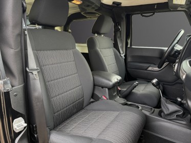 Jeep wrangler 2.8 crd 200 cv sport toit rigide amovible attelage kit rehausse garantie 12 mois occasion simplicicar poitiers...