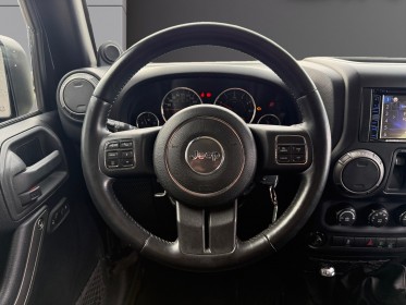 Jeep wrangler 2.8 crd 200 cv sport toit rigide amovible attelage kit rehausse garantie 12 mois occasion simplicicar poitiers...