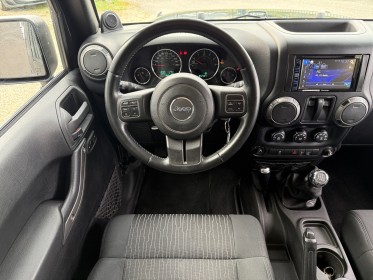 Jeep wrangler 2.8 crd 200 cv sport toit rigide amovible attelage kit rehausse garantie 12 mois occasion simplicicar poitiers...