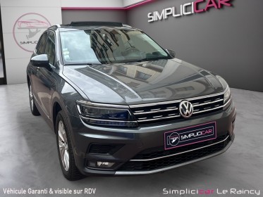 Volkswagen tiguan 2.0 tdi 190 dsg7 4motion carat / garantie 12 mois  suivi complet volkswagen  toit ouvrant occasion...