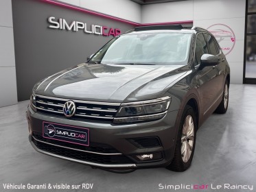 Volkswagen tiguan 2.0 tdi 190 dsg7 4motion carat / garantie 12 mois  suivi complet volkswagen  toit ouvrant occasion...