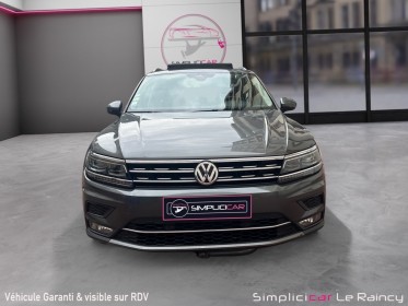 Volkswagen tiguan 2.0 tdi 190 dsg7 4motion carat / garantie 12 mois  suivi complet volkswagen  toit ouvrant occasion...