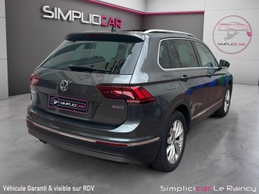 Volkswagen tiguan 2.0 tdi 190 dsg7 4motion carat / garantie 12 mois  suivi complet volkswagen  toit ouvrant occasion...