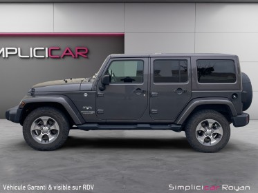 Jeep wrangler 2.8 crd 200 - 4x4 command trac unlimited bva sahara garantie 12 mois occasion simplicicar royan simplicicar...