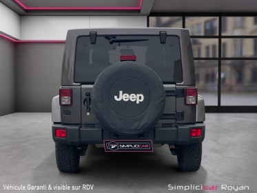Jeep wrangler 2.8 crd 200 - 4x4 command trac unlimited bva sahara garantie 12 mois occasion simplicicar royan simplicicar...
