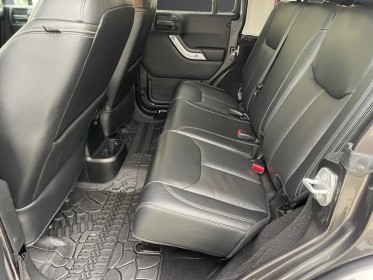 Jeep wrangler 2.8 crd 200 - 4x4 command trac unlimited bva sahara garantie 12 mois occasion simplicicar royan simplicicar...