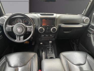 Jeep wrangler 2.8 crd 200 - 4x4 command trac unlimited bva sahara garantie 12 mois occasion simplicicar royan simplicicar...
