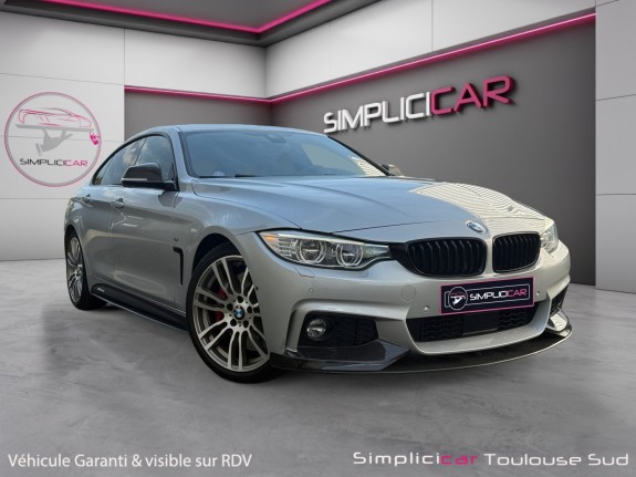 Bmw serie 4 gran coupe f36 440i 326 ch m sport a caméra 3d siège chauffant toit ouvrant garantie 12 mois occasion...