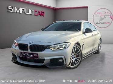 Bmw serie 4 gran coupe f36 440i 326 ch m sport a caméra 3d siège chauffant toit ouvrant garantie 12 mois occasion...