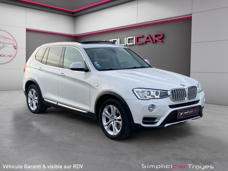 Bmw x3 f25 lci sdrive18d 150ch xline a attelage électrique caméra de recul hayon électrique garantie 12 mois occasion...