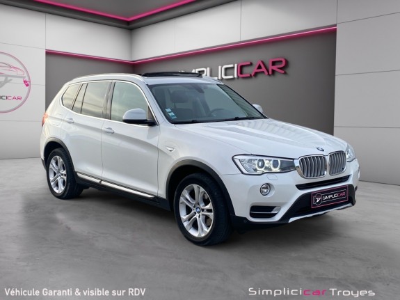 Bmw x3 f25 lci sdrive18d 150ch xline a attelage électrique caméra de recul hayon électrique garantie 12 mois occasion...