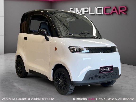 Simplici s1 100% electrique - sans permis des 14 ans - camera de recul - multimedia occasion simplicicar les sables-d'olonne...