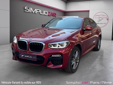 Bmw x4 g02 x4 xdrive30i 252 ch bva8 m sport- garantie 12 mois -acc-affichage tÊte haute -recharge a induction -camÉra de......