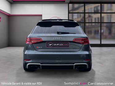 Audi rs3 sportback 2.5 tfsi 400 s tronic 7 quattro occasion simplicicar carcassonne simplicicar simplicibike france