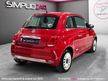 Fiat 500 serie 6 euro 6d vpc 1.2 69 ch eco pack lounge toit panoramique int blanc occasion simplicicar magny-en-vexin...