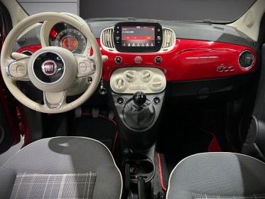 Fiat 500 serie 6 euro 6d vpc 1.2 69 ch eco pack lounge toit panoramique int blanc occasion simplicicar magny-en-vexin...