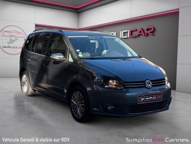 Volkswagen touran business 1.6 tdi 110 bmt trendline 7pl occasion cannes (06) simplicicar simplicibike france