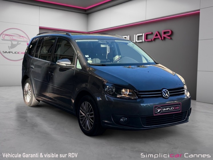 Volkswagen touran business 1.6 tdi 110 bmt trendline 7pl occasion cannes (06) simplicicar simplicibike france
