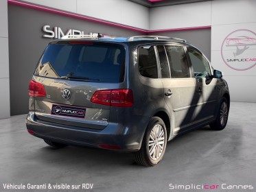 Volkswagen touran business 1.6 tdi 110 bmt trendline 7pl occasion cannes (06) simplicicar simplicibike france
