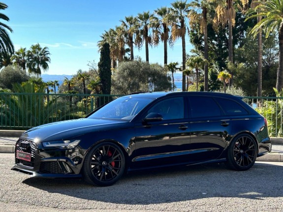 Audi rs6 avant performance 605 / black edition / lustrage céramique pro / entretien complet audi occasion  simplicicar nice...