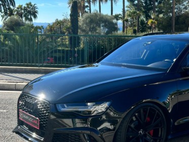 Audi rs6 avant performance 605 / black edition / lustrage céramique pro / entretien complet audi occasion  simplicicar nice...