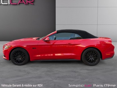 Ford mustang convertible v8 5.0 421 gt a occasion paris 17ème (75)(porte maillot) simplicicar simplicibike france