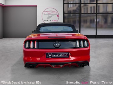 Ford mustang convertible v8 5.0 421 gt a occasion paris 17ème (75)(porte maillot) simplicicar simplicibike france