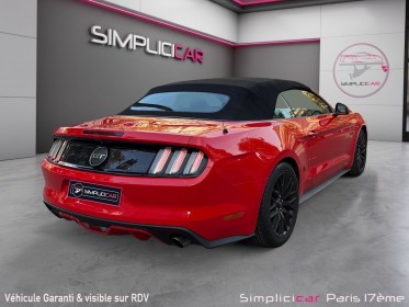 Ford mustang convertible v8 5.0 421 gt a occasion paris 17ème (75)(porte maillot) simplicicar simplicibike france