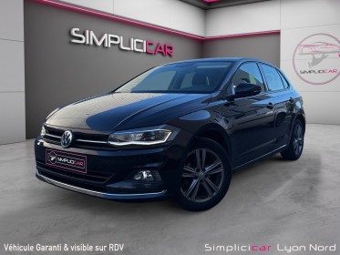 Volkswagen polo 1.0 tsi 95 ss bvm5 carat siege alcantara chauffant, garantie 12mois occasion simplicicar lyon nord...
