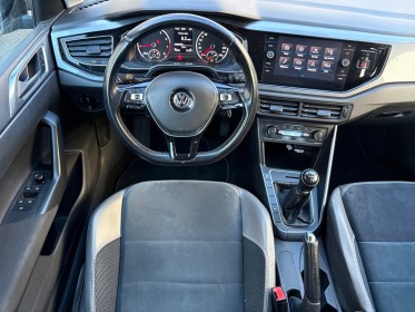 Volkswagen polo 1.0 tsi 95 ss bvm5 carat siege alcantara chauffant, garantie 12mois occasion simplicicar lyon nord...