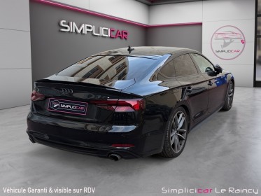 Audi a5 sportback 40 tfsi 190 s tronic 7 s line hybride garantie 12 mois entretiens occasion simplicicar le raincy...