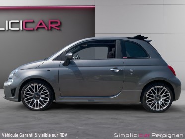 Abarth fiat 500 1.4 tb 16v 145 cv 595 c suivi fiat/carplay/climatisation garantie 12 mois occasion simplicicar perpignan ...