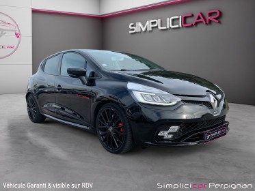 Renault clio iv 1.6 turbo 220 ch edc rs trophy rs monitor/caméra/cuir/ouverture et démarrage sans clef garantie 12 mois...
