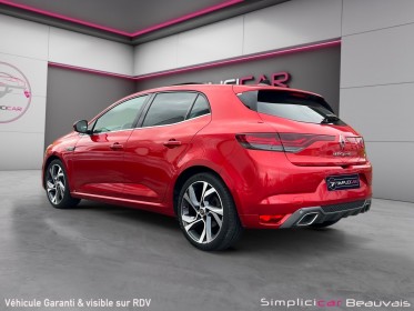 Renault megane iv berline tce 160 edc fap r.s. line garantie 12 mois -toit ouvrant occasion parc voitures beauvais...