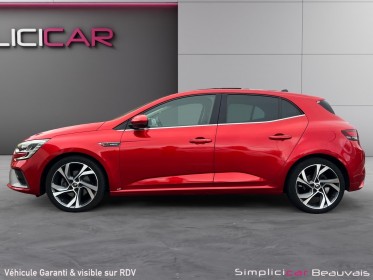 Renault megane iv berline tce 160 edc fap r.s. line garantie 12 mois -toit ouvrant occasion parc voitures beauvais...