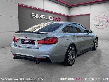Bmw serie 4 gran coupe f36 440i 326 ch m sport a caméra de recul sièges chauffants toit ouvrant garantie 12 mois occasion...
