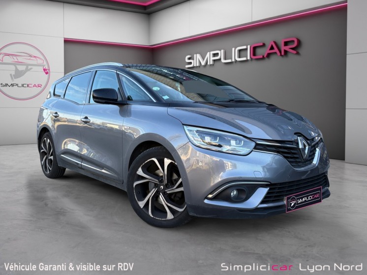 Renault grand scenic iv dci 110 energy edc intens pack bose/7places/toit pano/siege massant/bose/distribution ok/garantie......