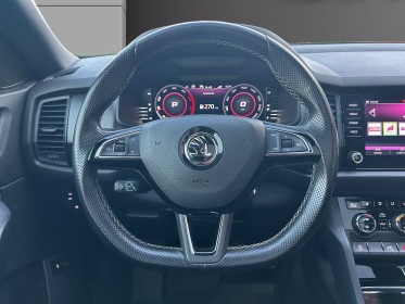Skoda kodiaq 2.0 tdi  dsg7 7pl sportline toit ouvrant carplay caméra 360 garantie 12 mois occasion simplicicar colmar...