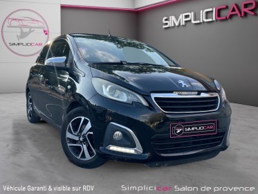 Peugeot 108 1.2 vti 82ch bvm5 allure / camÉra de recul. / bluetooth / climatisation occasion simplicicar salon de provence...