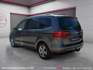 Seat alhambra 2.0 tdi 177  dsg/7 places/radar av ar/camera ar/entretien à jour/ 2e main/garantie occasion simplicicar salon...