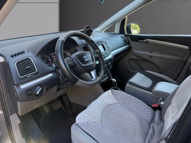 Seat alhambra 2.0 tdi 177  dsg/7 places/radar av ar/camera ar/entretien à jour/ 2e main/garantie occasion simplicicar salon...