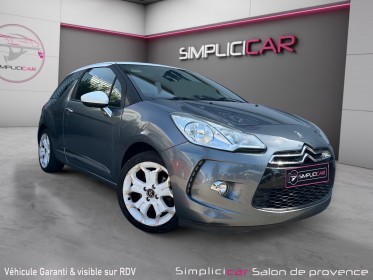 Citroen ds3 thp 150 sport chic / sièges chauffants / radars ar / entretiens occasion simplicicar salon de provence...